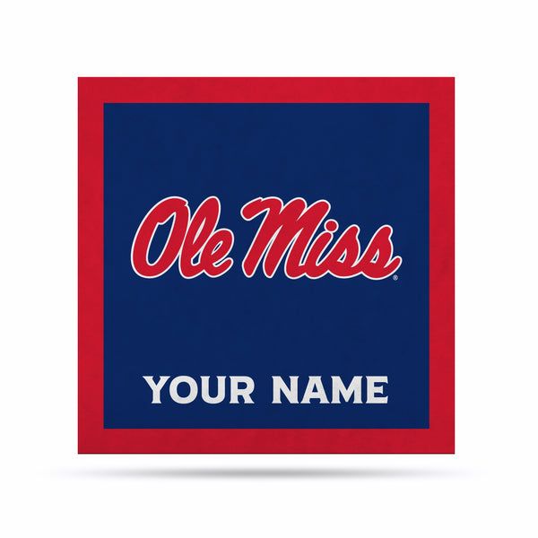 Ole Miss 23" Personalized Felt Wall Banner