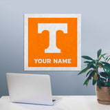 Tennessee Volunteers 23" Personalized Felt Wall Banner