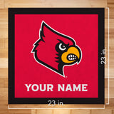 Louisville Cardinals 23" Personalized Felt Wall Banner