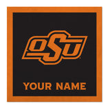Oklahoma State Cowboys 23" Personalized Felt Wall Banner