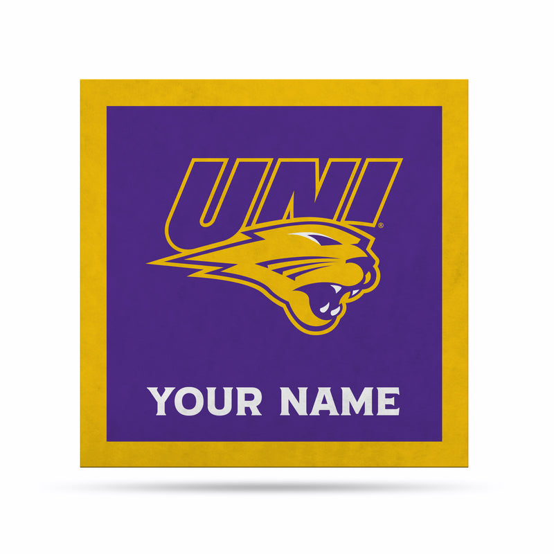 Northern Iowa Panthers 23" Personalized Felt Wall Banner