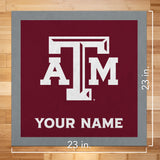Texas A&M Aggies 23" Personalized Felt Wall Banner