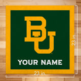 Baylor Bears 23" Personalized Felt Wall Banner