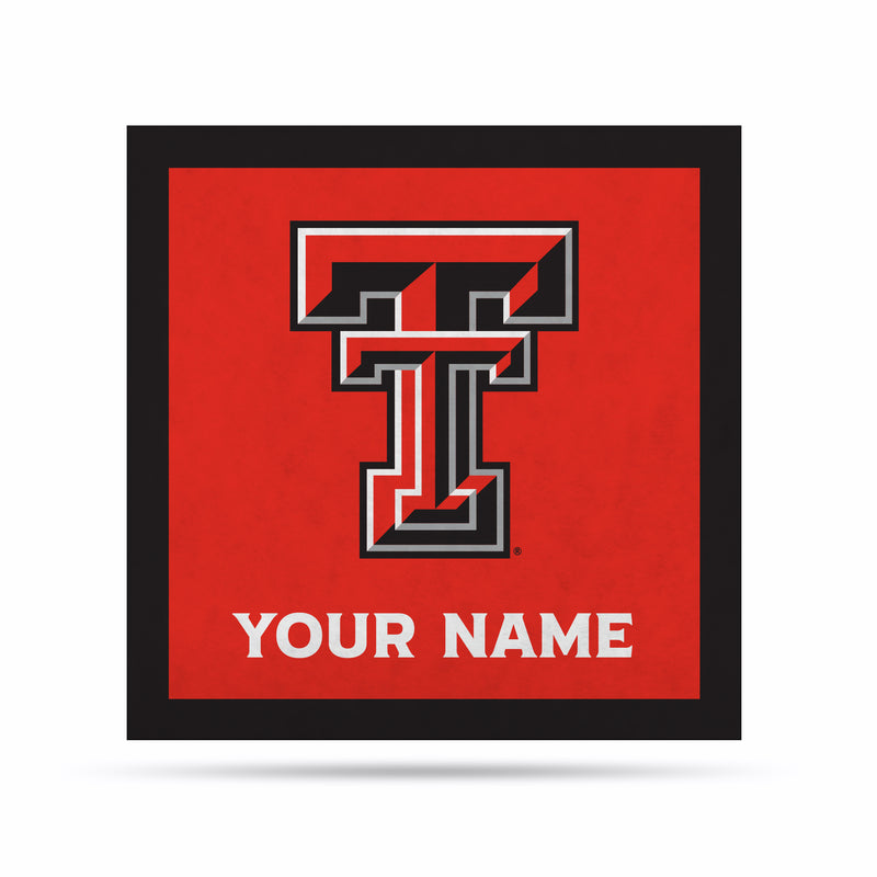 Texas Tech Red Raiders 23" Personalized Felt Wall Banner