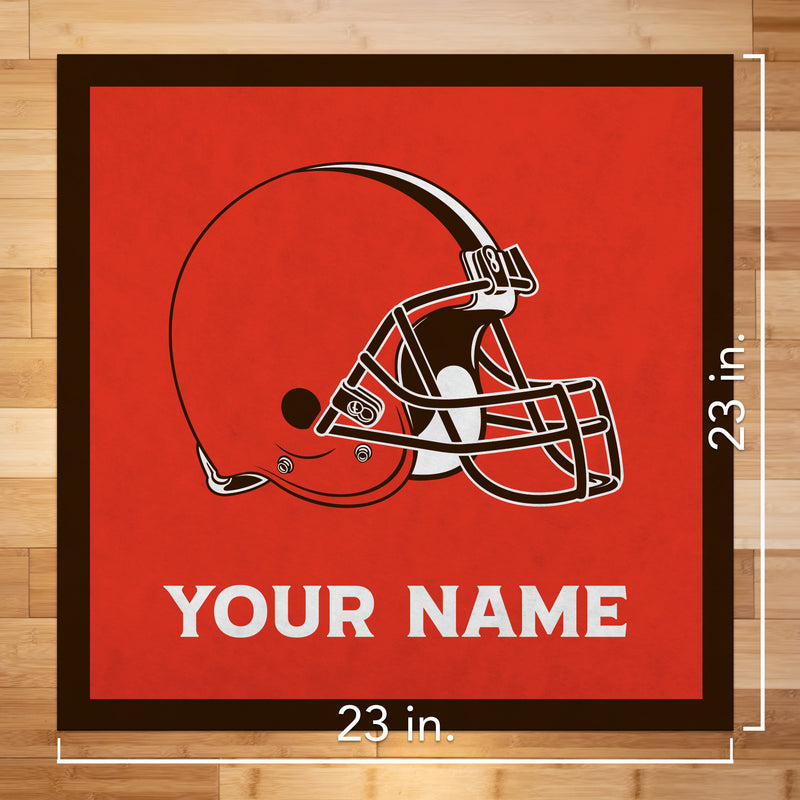 Cleveland Browns 23" Personalized Felt Wall Banner