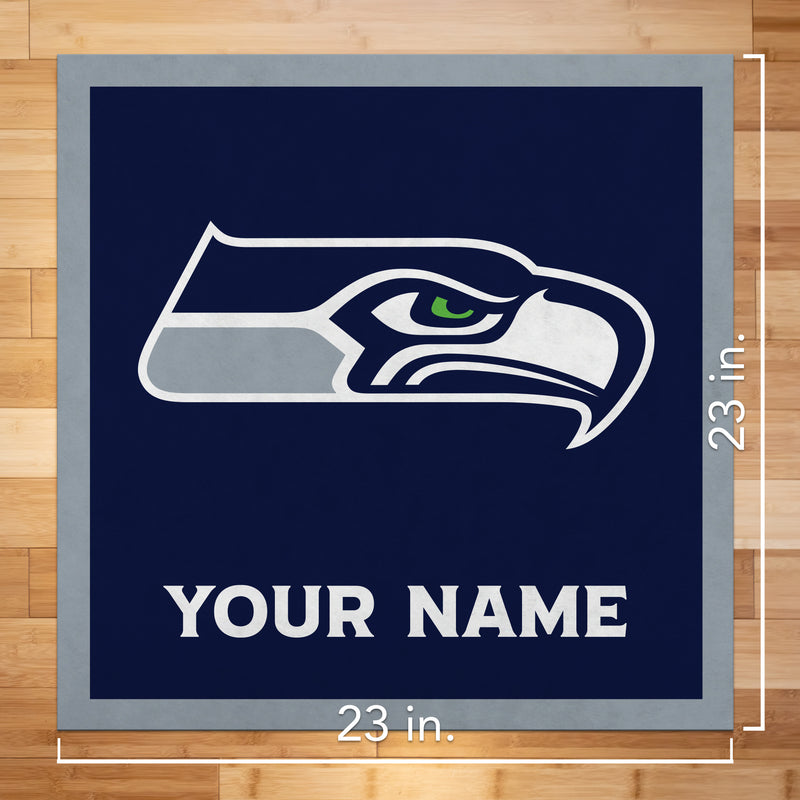 Seattle Seahawks 23" Personalized Felt Wall Banner