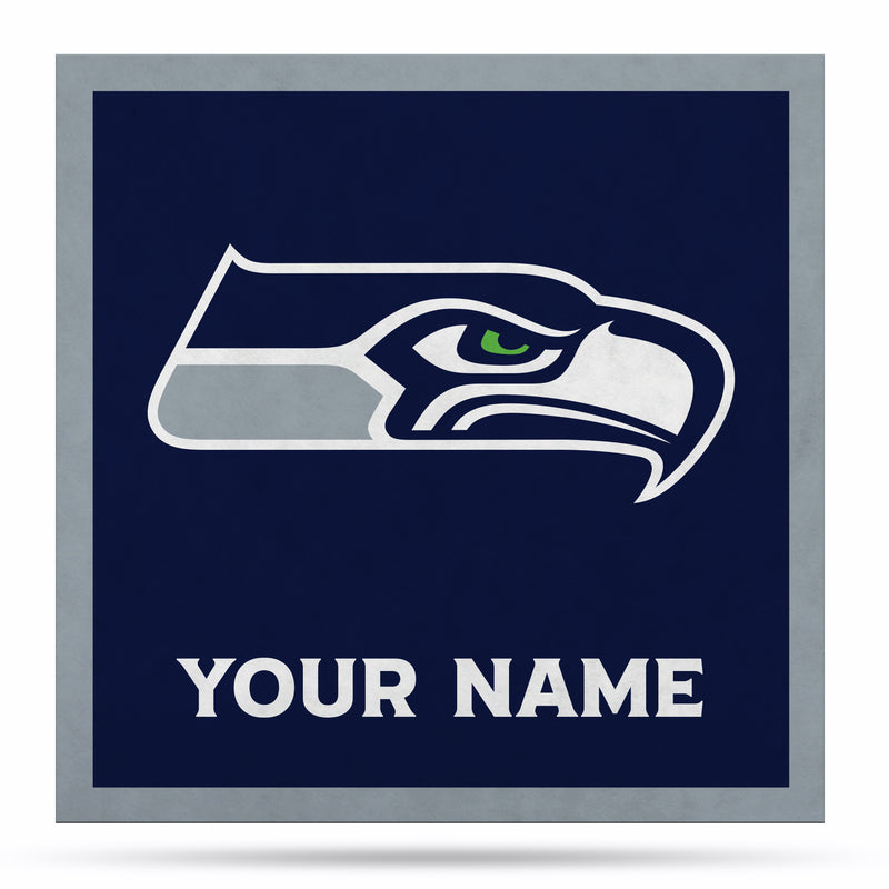 Seattle Seahawks 23" Personalized Felt Wall Banner