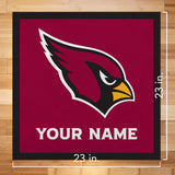 Arizona Cardinals 23" Personalized Felt Wall Banner