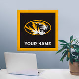Missouri Tigers 23" Personalized Felt Wall Banner