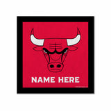 Chicago Bulls 23" Personalized Felt Wall Banner