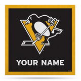 Pittsburgh Penguins 23" Personalized Felt Wall Banner