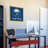 Buffalo Sabres 23" Personalized Felt Wall Banner