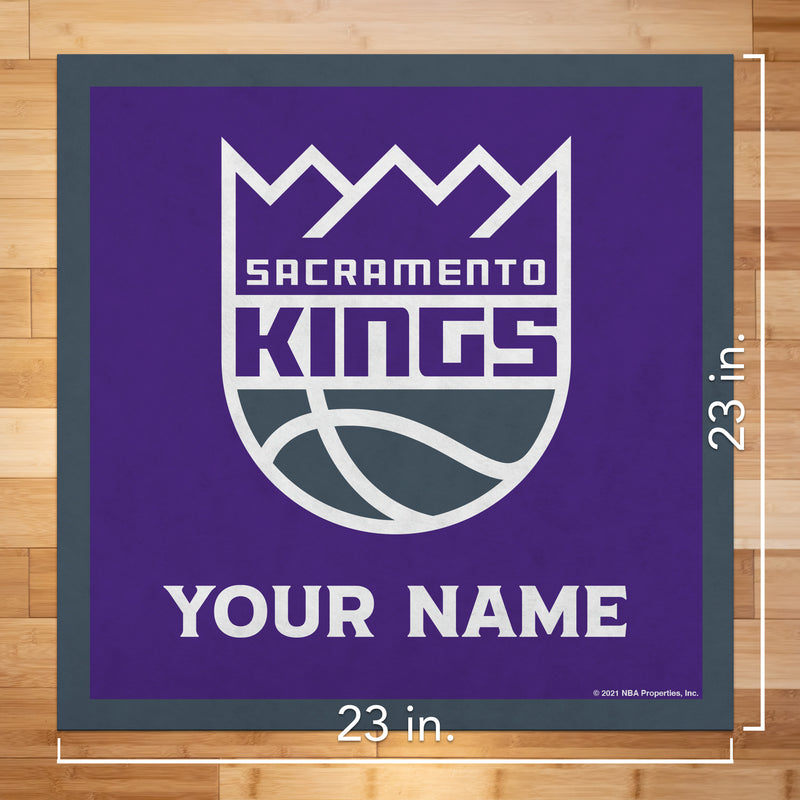 Sacramento Kings 23" Personalized Felt Wall Banner