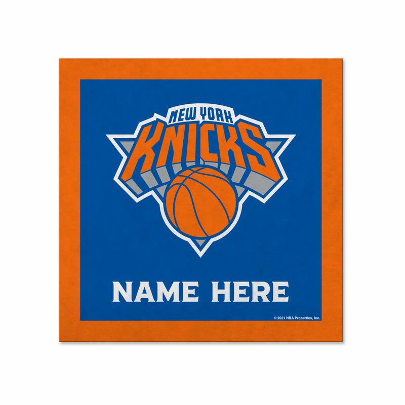 New York Knicks 23" Personalized Felt Wall Banner