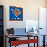 New York Knicks 23" Personalized Felt Wall Banner