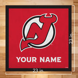 New Jersey Devils 23" Personalized Felt Wall Banner