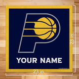 Indiana Pacers 23" Personalized Felt Wall Banner