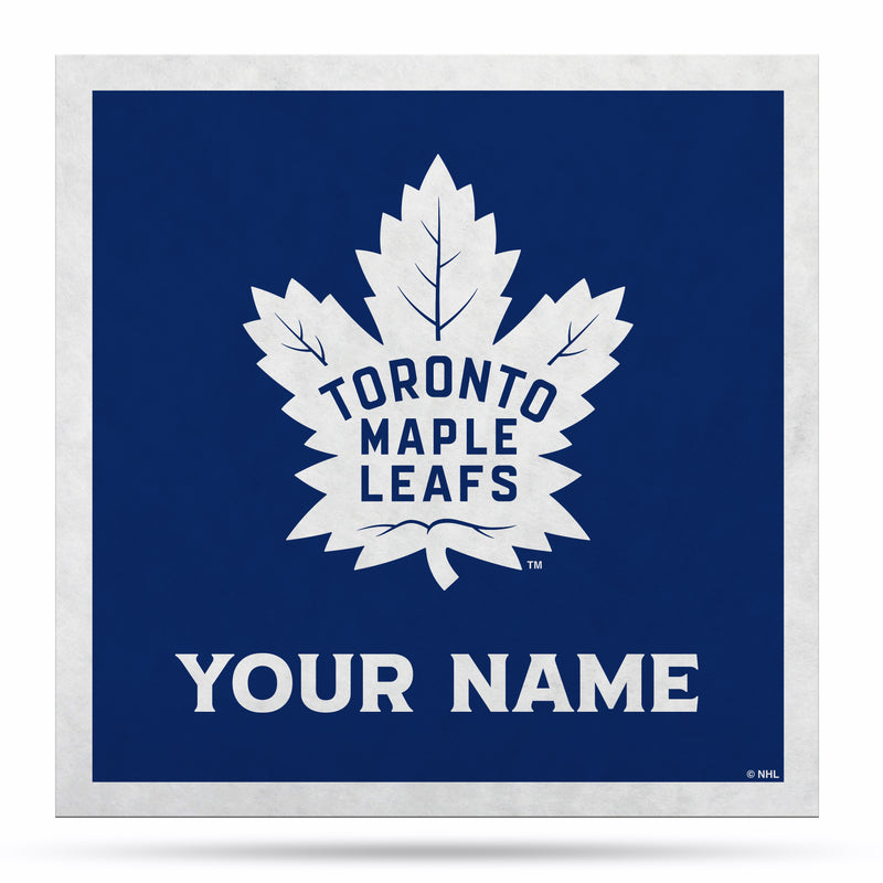 Toronto Maple Leafs 23" Personalized Felt Wall Banner