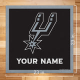 San Antonio Spurs 23" Personalized Felt Wall Banner