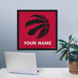 Toronto Raptors 23" Personalized Felt Wall Banner