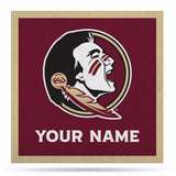 Florida State Seminoles 35" Personalized Felt Wall Banner