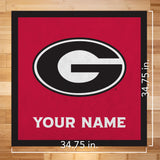 Georgia Bulldogs 35" Personalized Felt Wall Banner