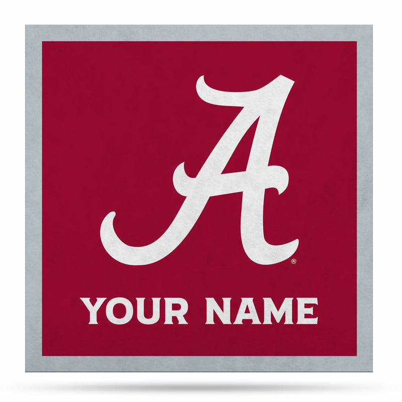 Alabama Crimson Tide 35" Personalized Felt Wall Banner