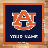 Auburn Tigers 35" Personalized Felt Wall Banner