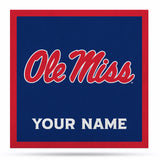 Ole Miss 35" Personalized Felt Wall Banner