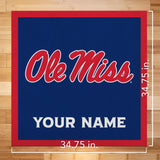 Ole Miss 35" Personalized Felt Wall Banner