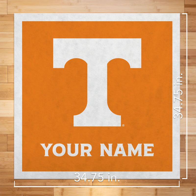 Tennessee Volunteers 35" Personalized Felt Wall Banner