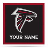 Atlanta Falcons 35" Personalized Felt Wall Banner