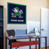 Notre Dame Fighting Irish 35" Personalized Felt Wall Banner