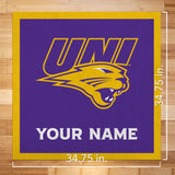 Northern Iowa Panthers 35" Personalized Felt Wall Banner