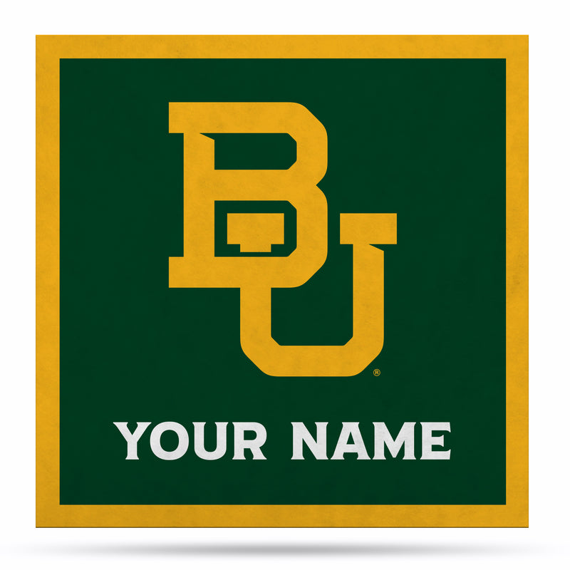 Baylor Bears 35" Personalized Felt Wall Banner
