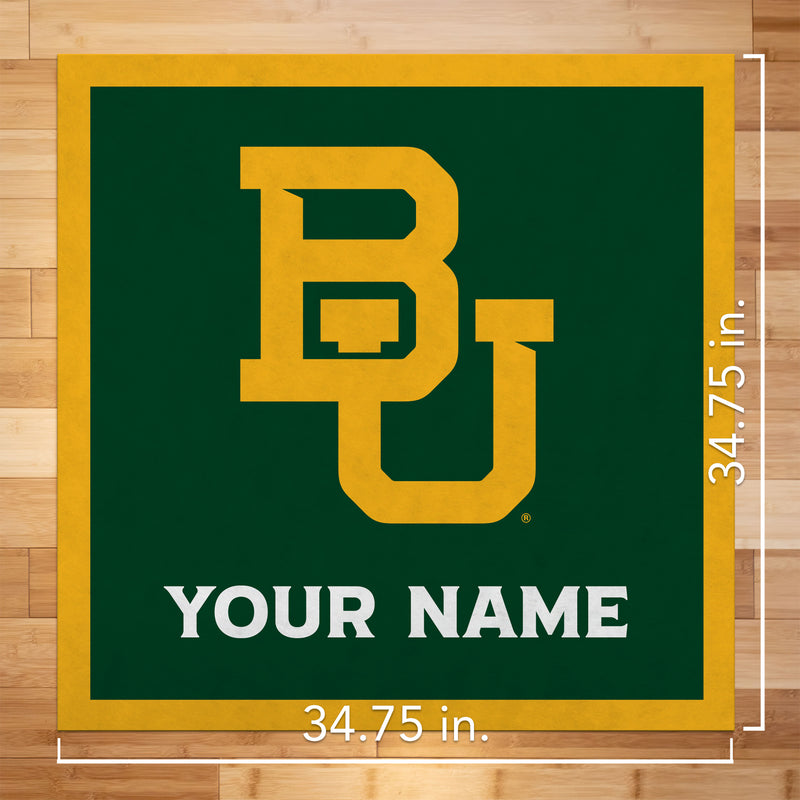 Baylor Bears 35" Personalized Felt Wall Banner