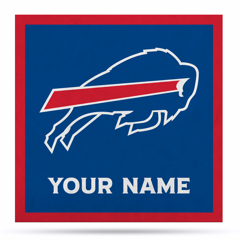 Buffalo Bills 35" Personalized Felt Wall Banner