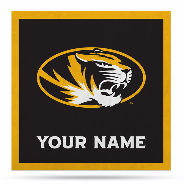 Missouri Tigers 35" Personalized Felt Wall Banner