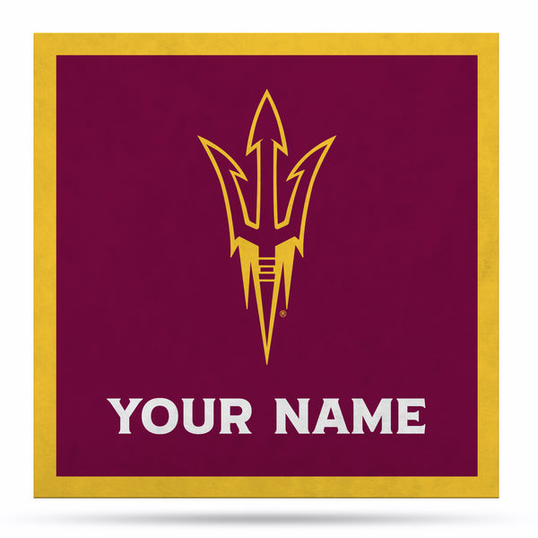 Arizona State Sun Devils 35" Personalized Felt Wall Banner