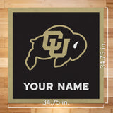 Colorado Buffaloes 35" Personalized Felt Wall Banner