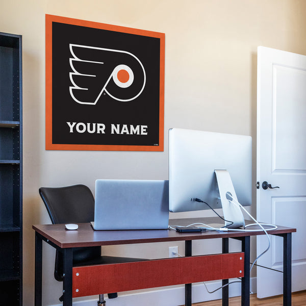 Philadelphia Flyers 35" Personalized Felt Wall Banner