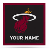 Miami Heat 35" Personalized Felt Wall Banner