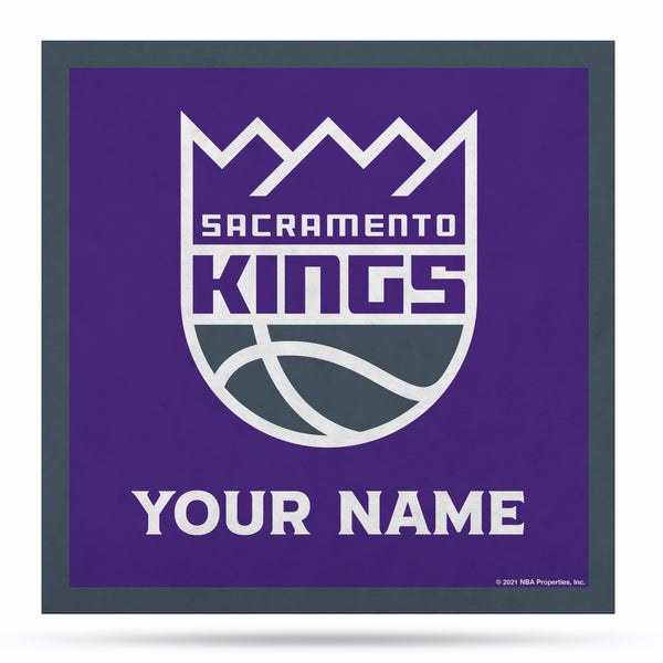 Sacramento Kings 35" Personalized Felt Wall Banner