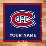 Montreal Canadiens 35" Personalized Felt Wall Banner