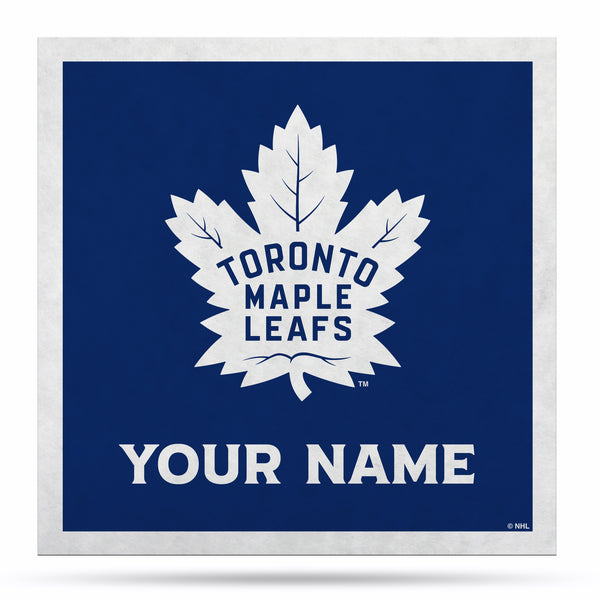 Toronto Maple Leafs 35" Personalized Felt Wall Banner