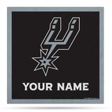San Antonio Spurs 35" Personalized Felt Wall Banner