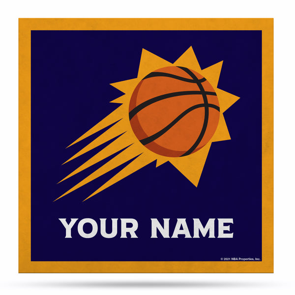 Phoenix Suns 35" Personalized Felt Wall Banner