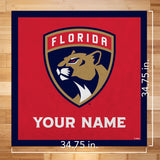 Florida Panthers 35" Personalized Felt Wall Banner