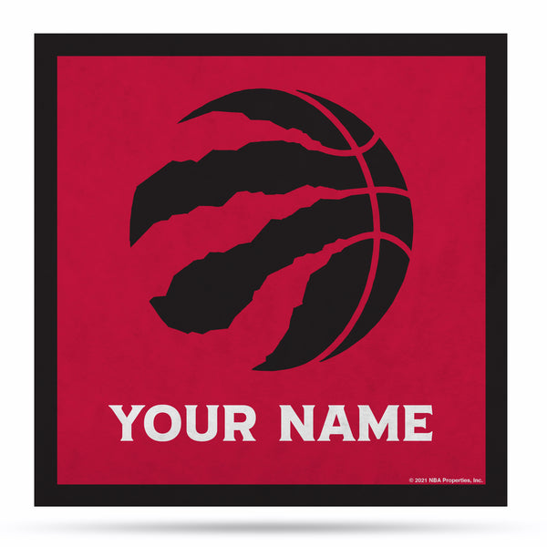 Toronto Raptors 35" Personalized Felt Wall Banner