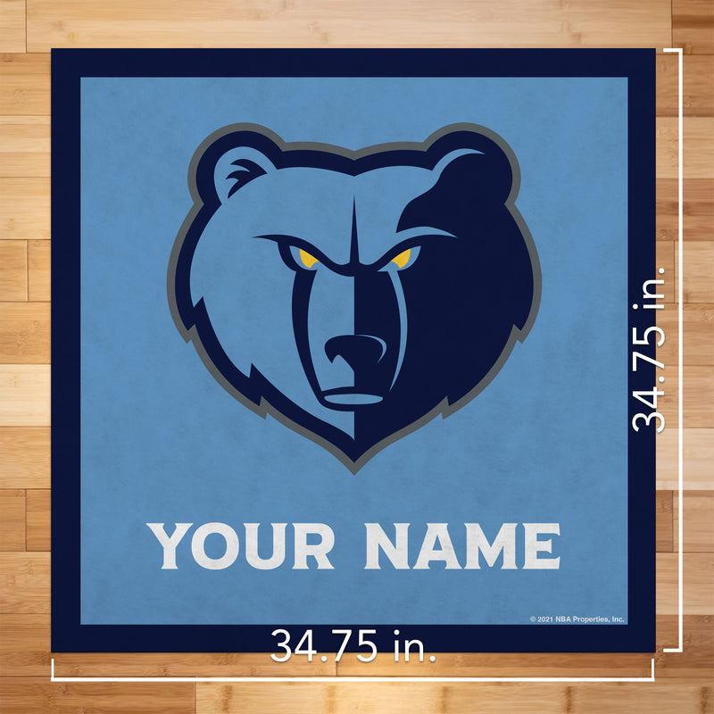 Memphis Grizzlies 35" Personalized Felt Wall Banner